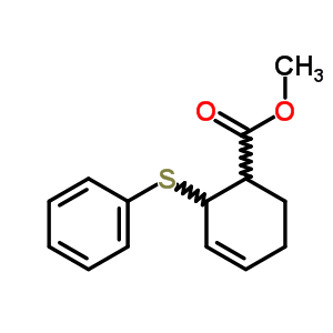 Methyl 2-phenylsulfanylcyclohex-3-ene-1-carboxylate Structure,82207-32-7Structure