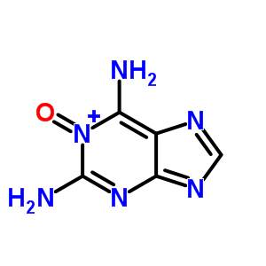 1-氧代嘌呤-2,6-二胺結構式_84331-29-3結構式